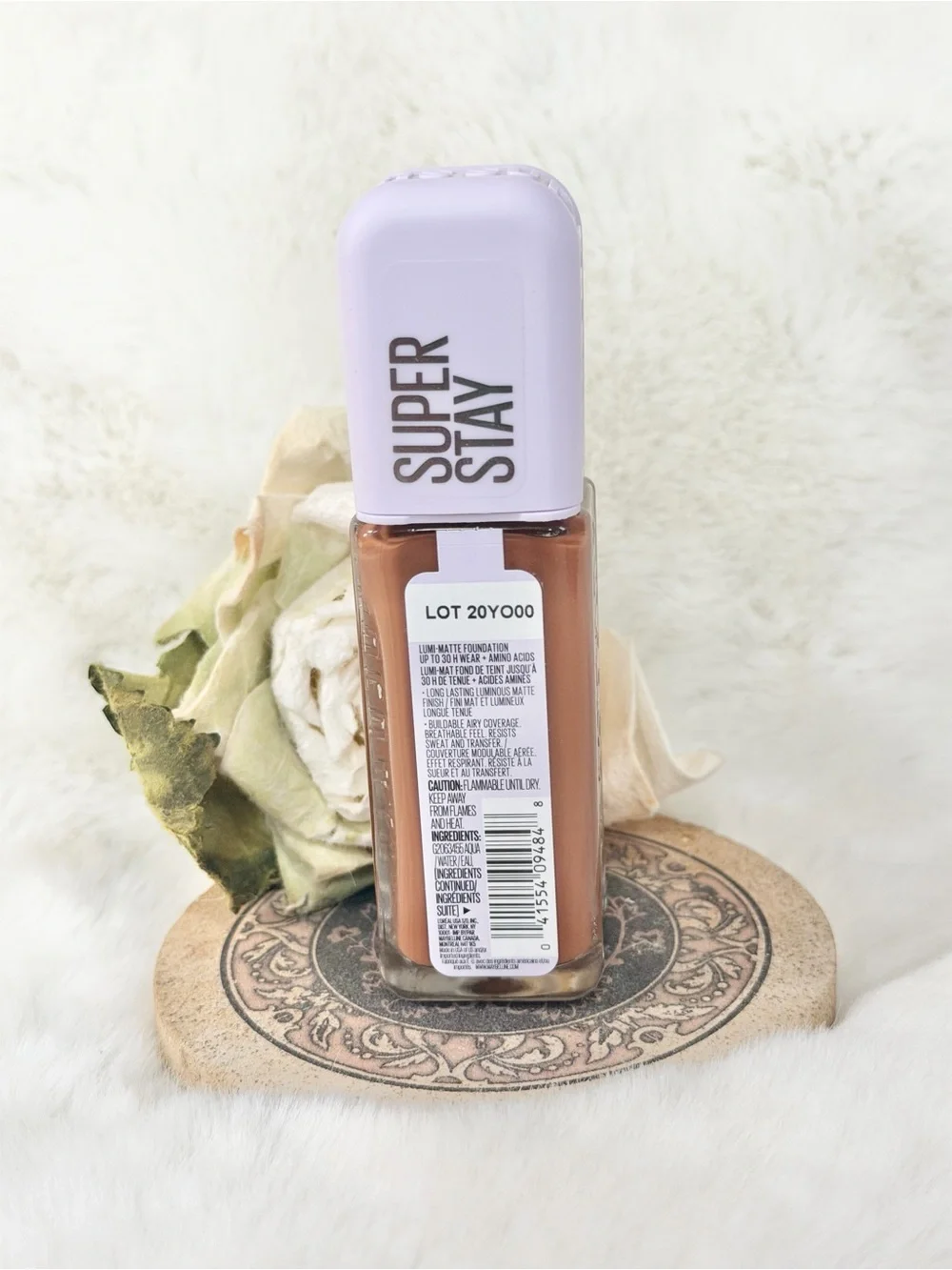 Maybelline LUMI MATTE SUPER STAY 30hr lightweight Foundation 367 - Neutral cool